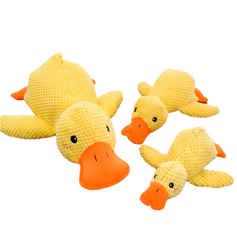 Plush Duck Dog Toy - Quackmate