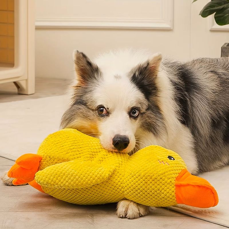 Plush Duck Dog Toy - Quackmate